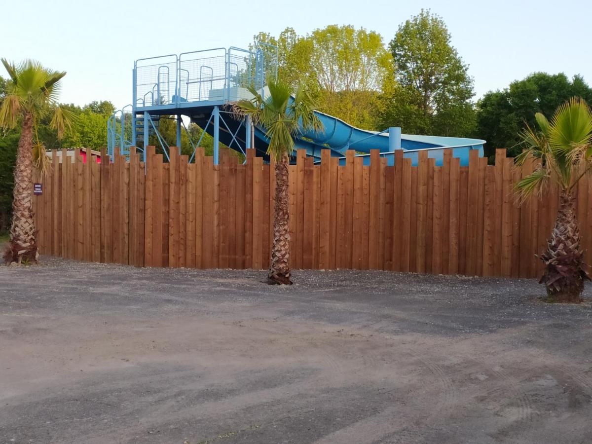 Mobilhome bien équipé et climatisé Mimizan Exterior foto